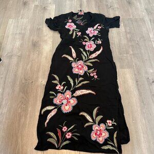 LIBBI TRAPUNTO T‑SHIRT DRESS
